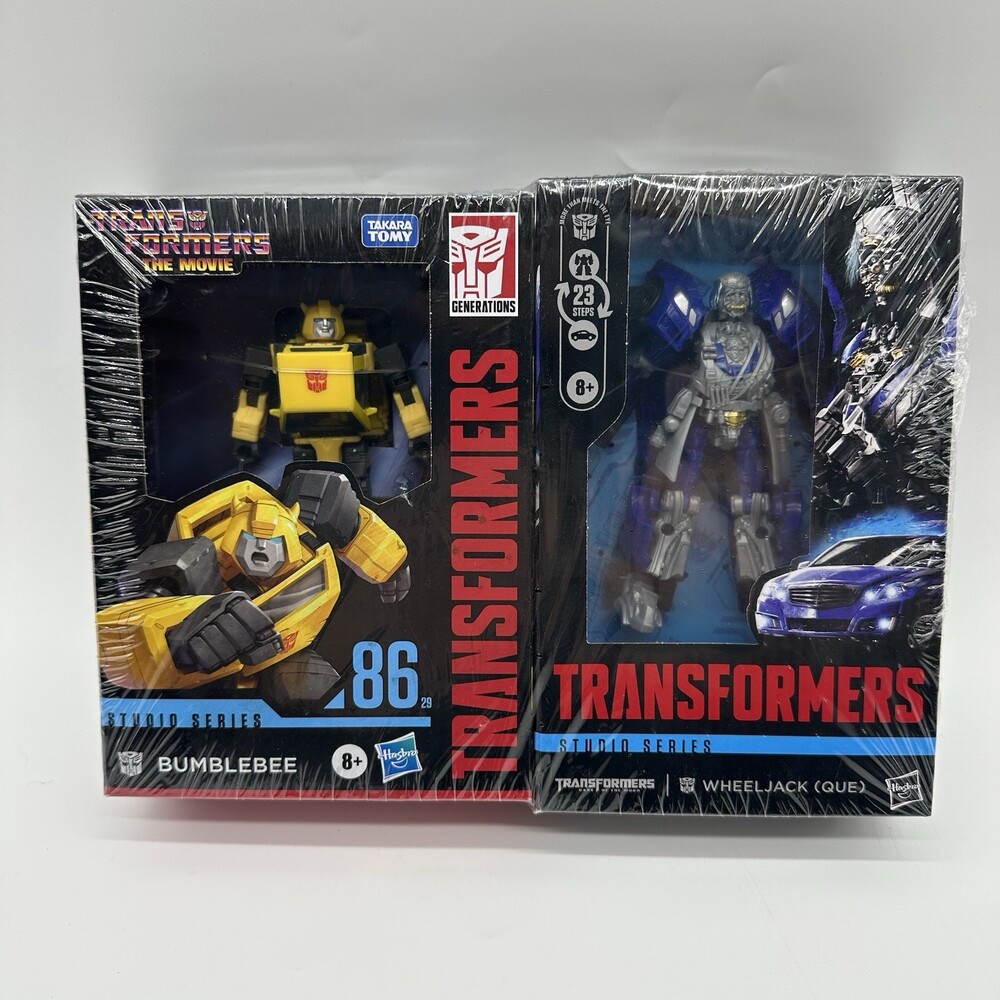 Transformers Studio Series Two Pack Action Figure Set - Bumblebee & Wheeljack